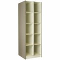 I.D. Systems 29'' Deep Natural Elm 10 Compartment Instrument Storage Cabinet 89418 278429 Z019 53818429Z019